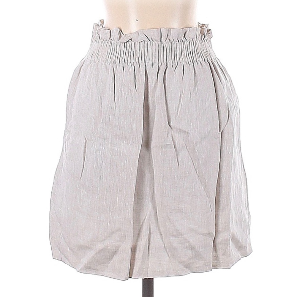 100 linen skirt. J. Crew 100 linen skirt